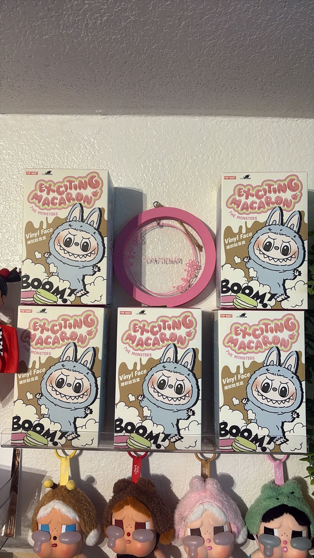 Authentic Exciting Macaron labubu