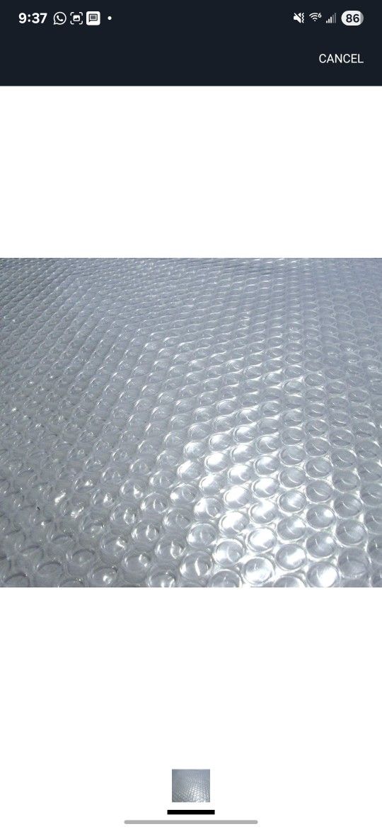 Solar Pool Cover, With Reel