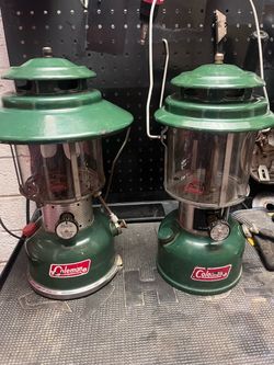 2 Coleman vintage lanterns