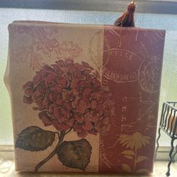 Floral Hydrangea Wall Art on Canvas – Vintage-Inspired Design