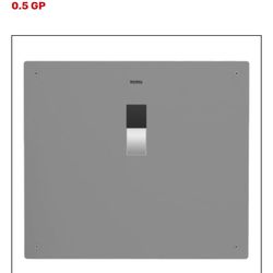 Flushometer flush valve for urinals