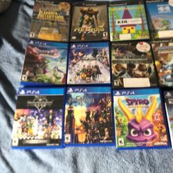 PS2,PS4, Wii & Game cube Games