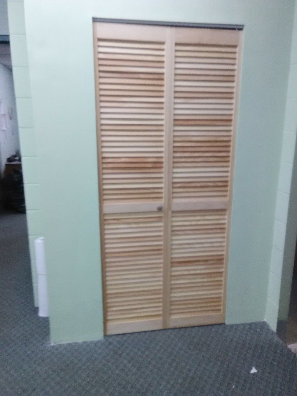Wooden Bi fold closet door