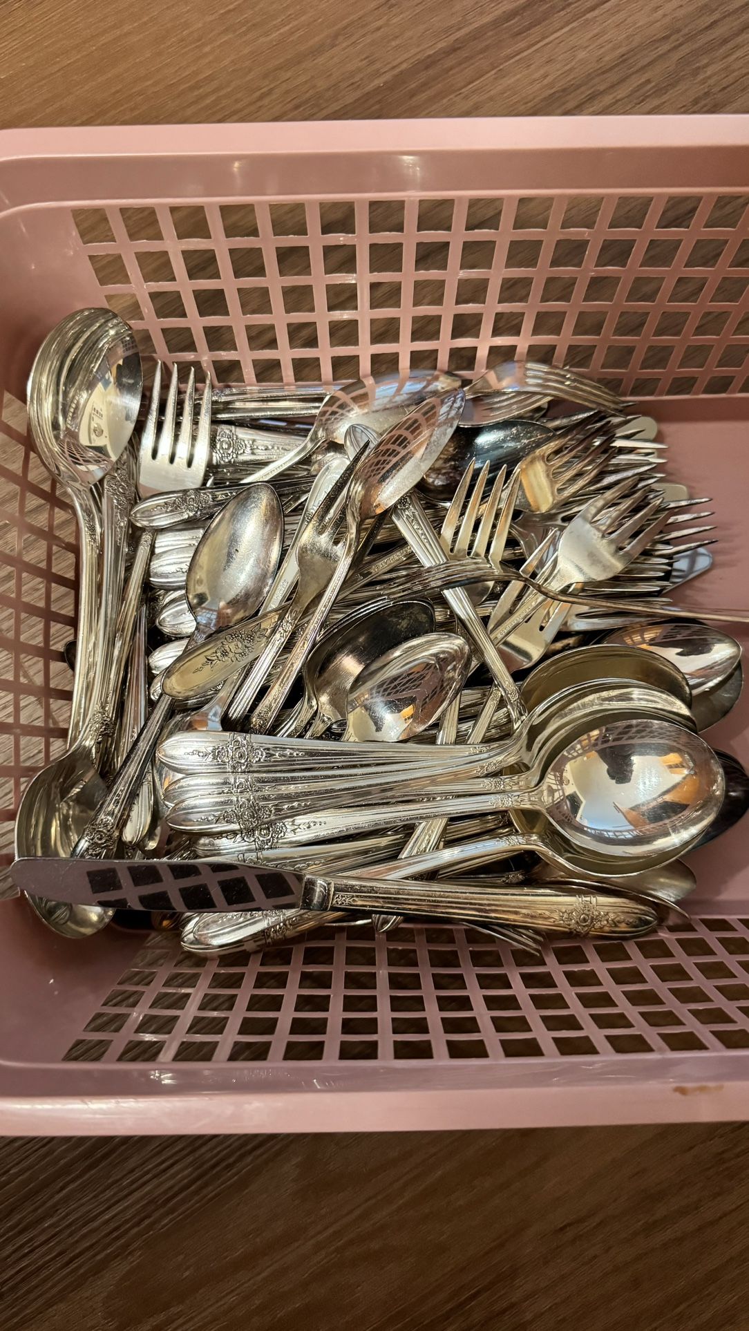 Vintage Original Roger’s Extra Plate Silverware 100pc