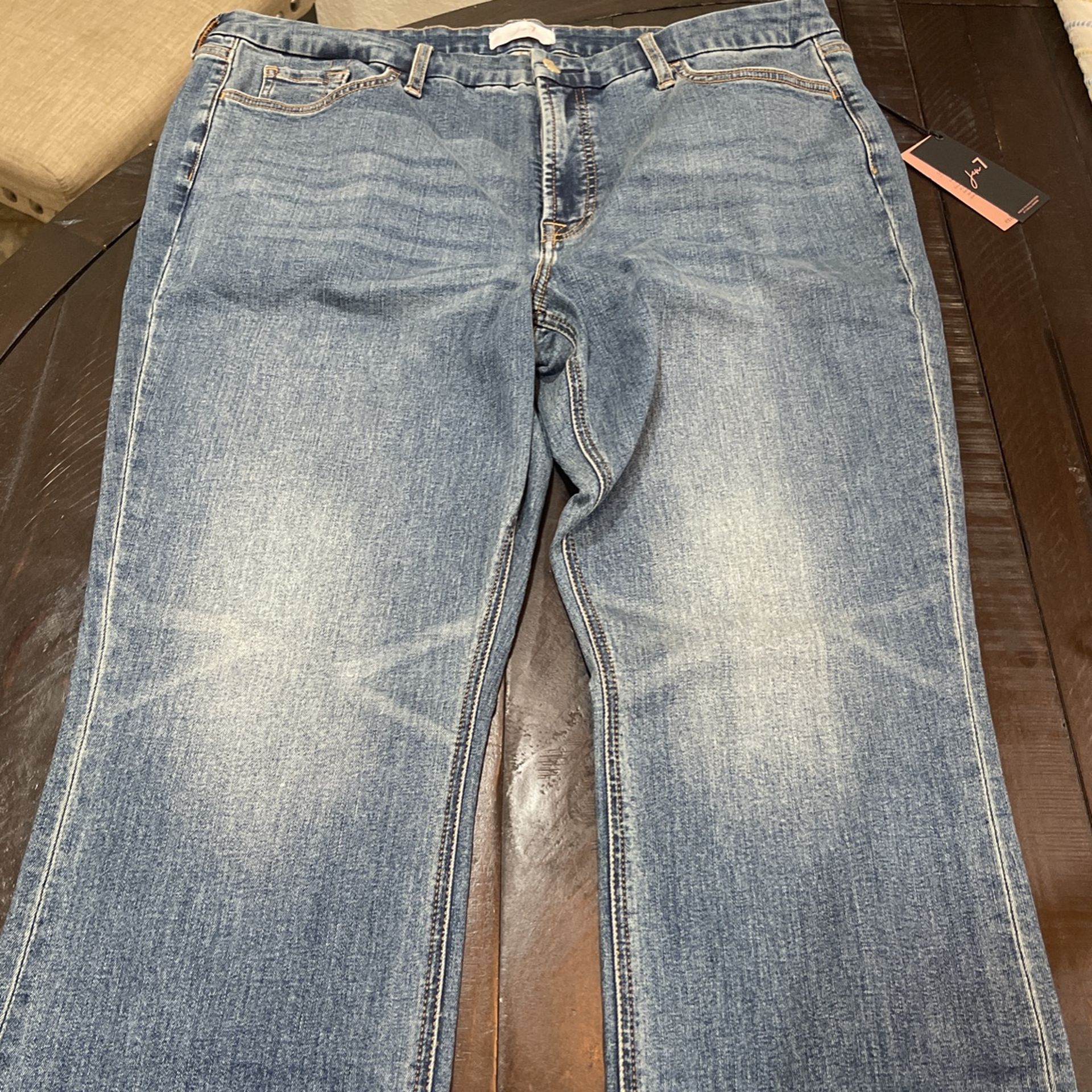 Jen 7 Women Jeans Size 18 Bootcut 