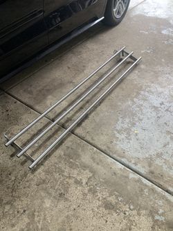 64" Stainless Steel Wall Shelf. 