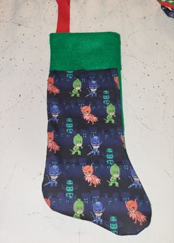 PJ Masks Animated Series Christmas Stocking handmade