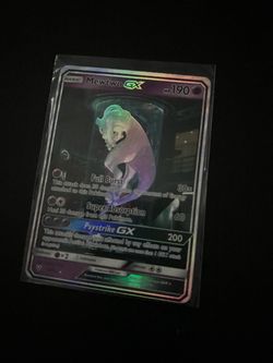 Mewtwo GX Secret Rare #78/73 Shining Legends 2017