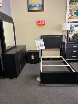 Twin 4pcs bedroom set