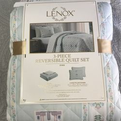 3 Piece Reversible Quilt Set King