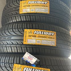 New Tires 235/55/17 Fullway 