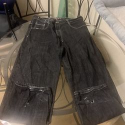 Mens Baggy 5ive Jungle Jeans Size 40