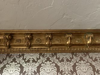 Ornate Gold Crown Ceiling Decor Molding