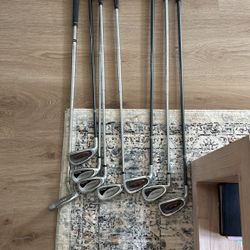 LH Irons And Ram Putter 