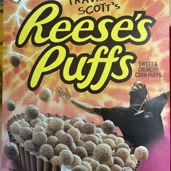 Travis Scott Cereal Box