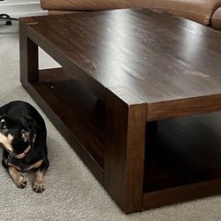 Large Heavy Coffee Table 