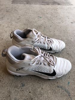 Nike Alpha Menace 2 Shark Black / White Football Cleats