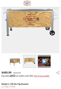 The Original La Caja China - Large (New in Box)
