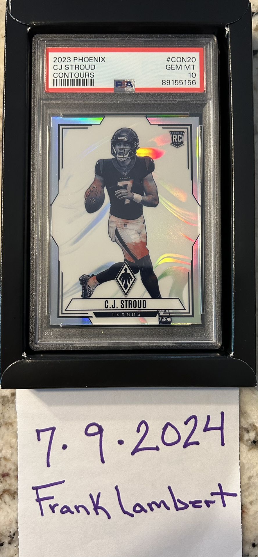 CJ Stroud PSA 10