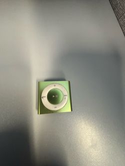 iPod shuffle  green