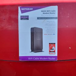 Netgear N600 WIfi Cable MODEM ROUTER XFINITY COX SPECTRUM