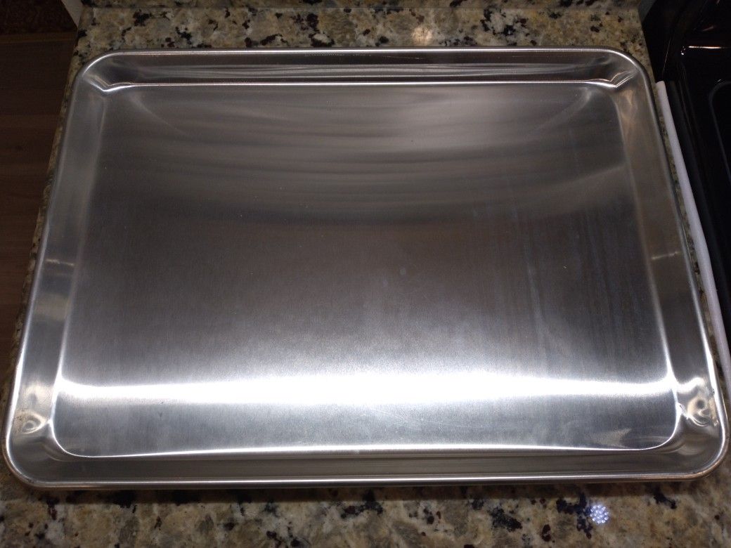Edward Don Aluminum Baking Pan/Cookie Sheet Jelly Roll Pan Thick 18 Gauge 13X18"