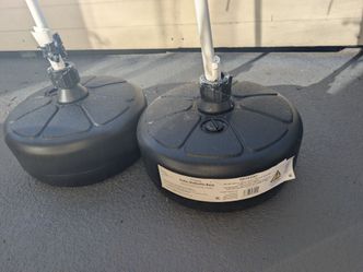 Patio umbrella holders