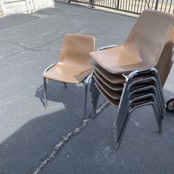 Commercial stackable chairs 34 available