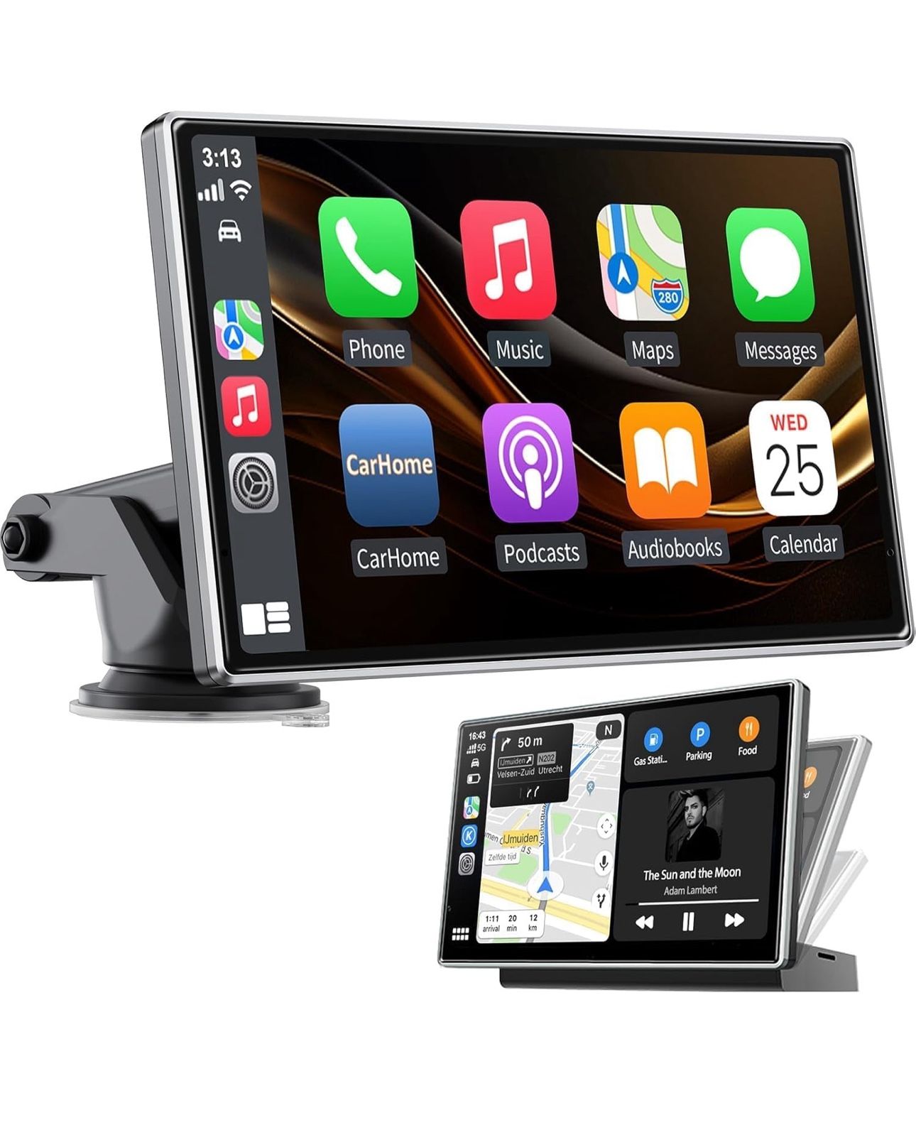 Brand new Wireless Carplay Screen for Car 7" HD 