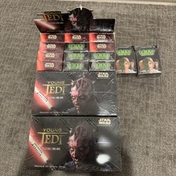 Stars Wars Jedi Knight Starter Box Lot - Everything Pictured 