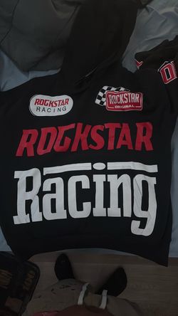 Black Rockstar original Racing hoodie