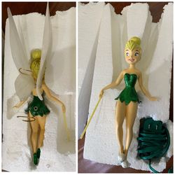 Rare Disney Tinker bell tinkerbell tree topper fiber optic!!!
