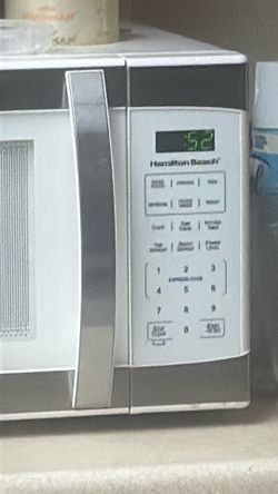 Microwave  Color: White