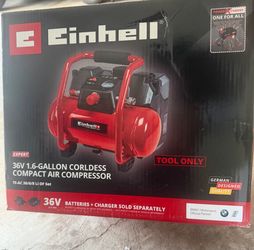Einhell  Model TE-AC 36/6/8Li OF set - solo  Red