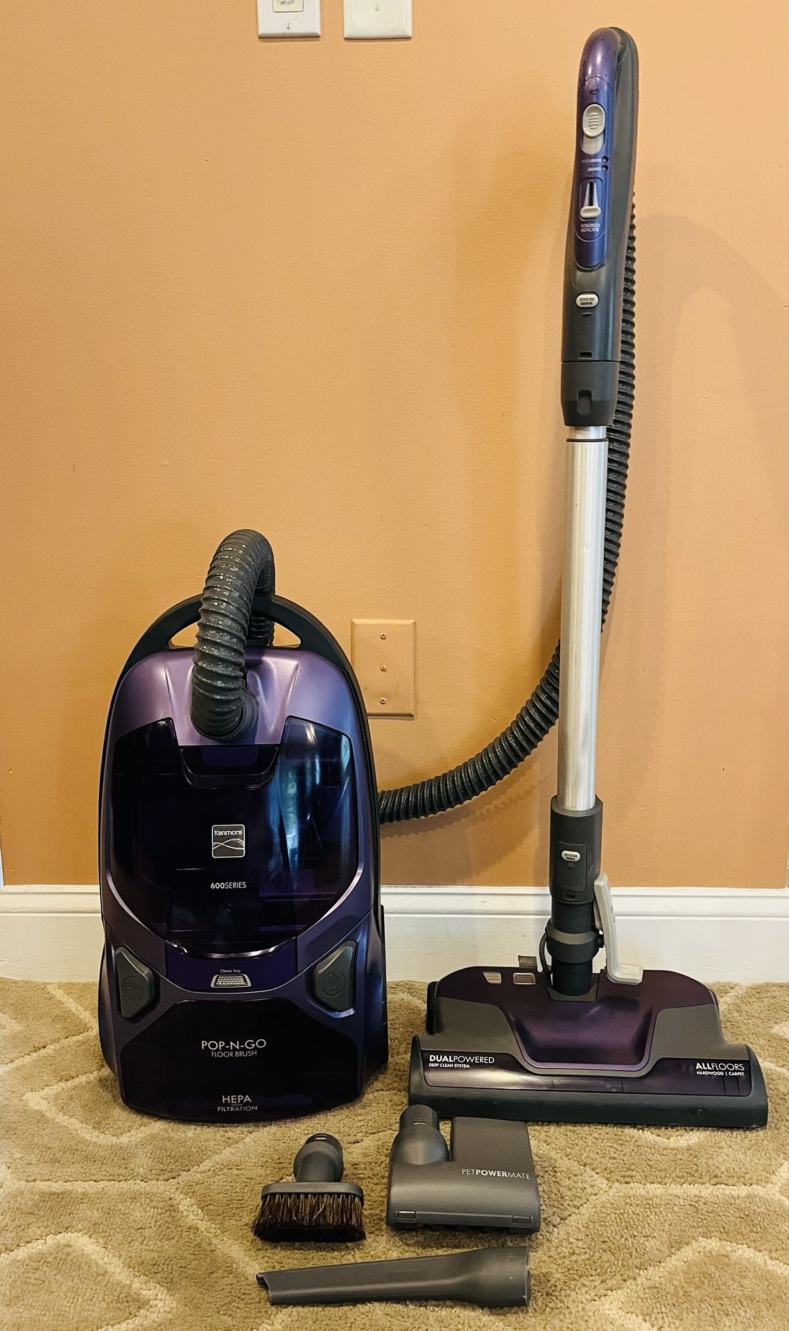 Kenmore canister, vacuum cleaner