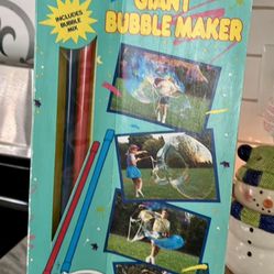 Vintage 1987 New Dip Stix Galoob Giant Bubble maker