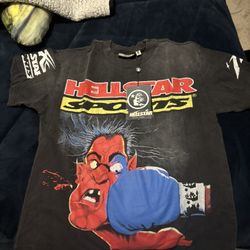 hellstar Knockout T-shirt, Size Medium, 100% Authentic