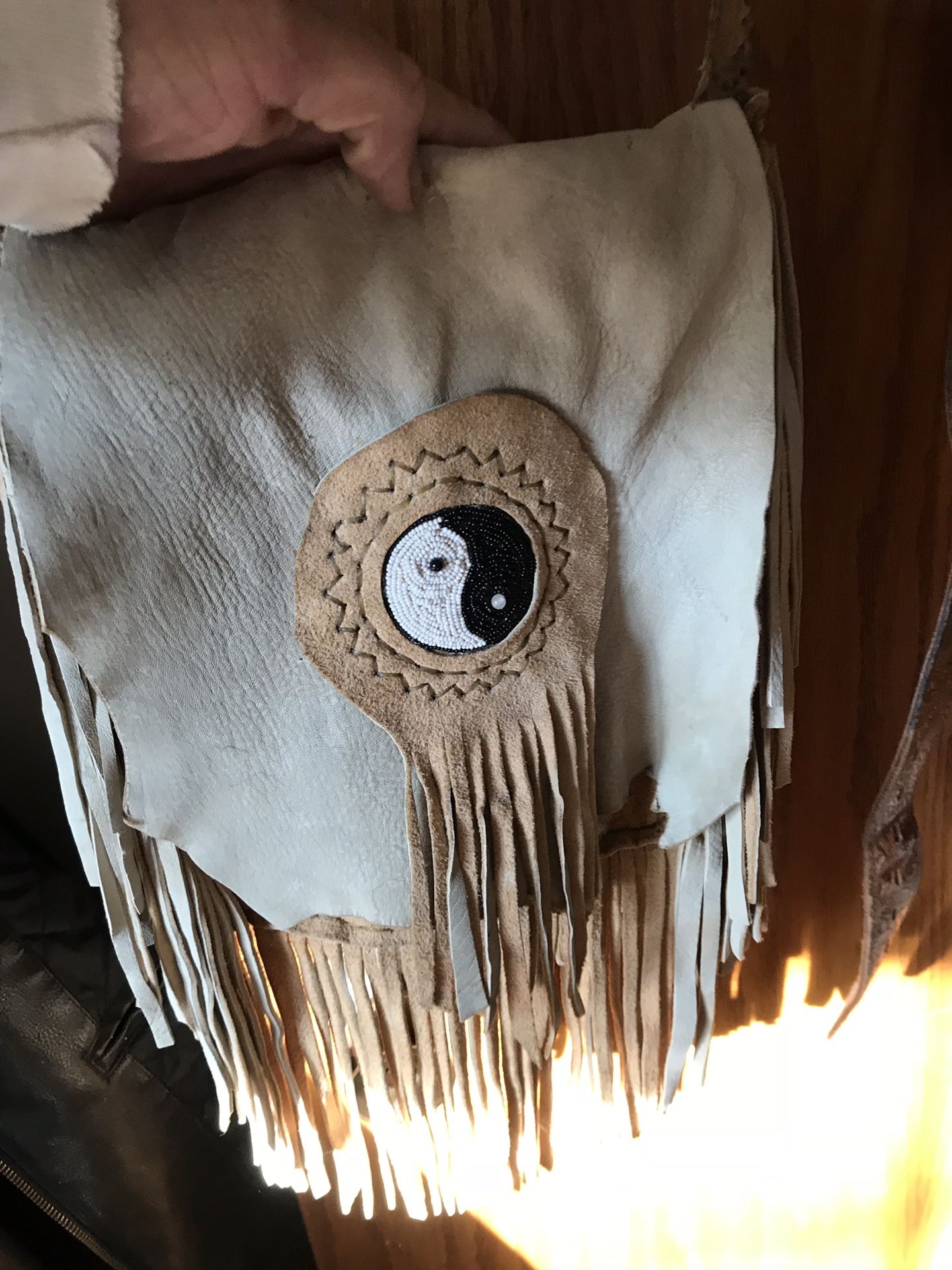 Hand made shoulder bag