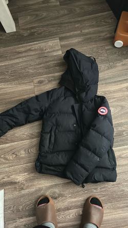 Canada Goose Black Puffer Jacket with Hood