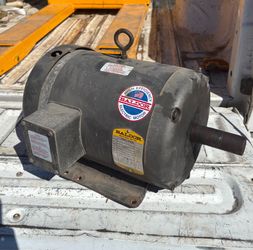 Baldor 7.5 horsepower hp 3 phase 220/480 electric motor