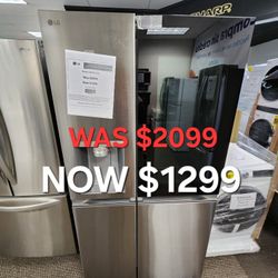 27 cu. ft. Side by Side Smart Refrigerator wl
InstaView and Craft Ice in PrintProof Stainless
Steel