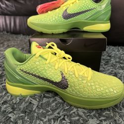 Nike Kobe VI Proto Grinch DS