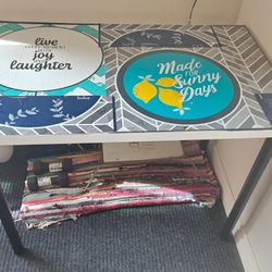 Colorful Table / Study Desk – Great Condition-Move out Sale- Easy To Dismantle