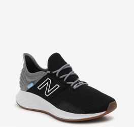 New Balance Fresh Foam Roav v2 Running Shoes – Black/Grey – Lightweight & Comfortable