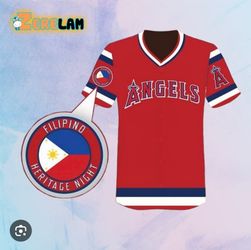 Anaheim Angels Filipino Heritage Jersey 2024 XL