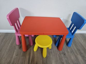 Ikea Kids Table Set