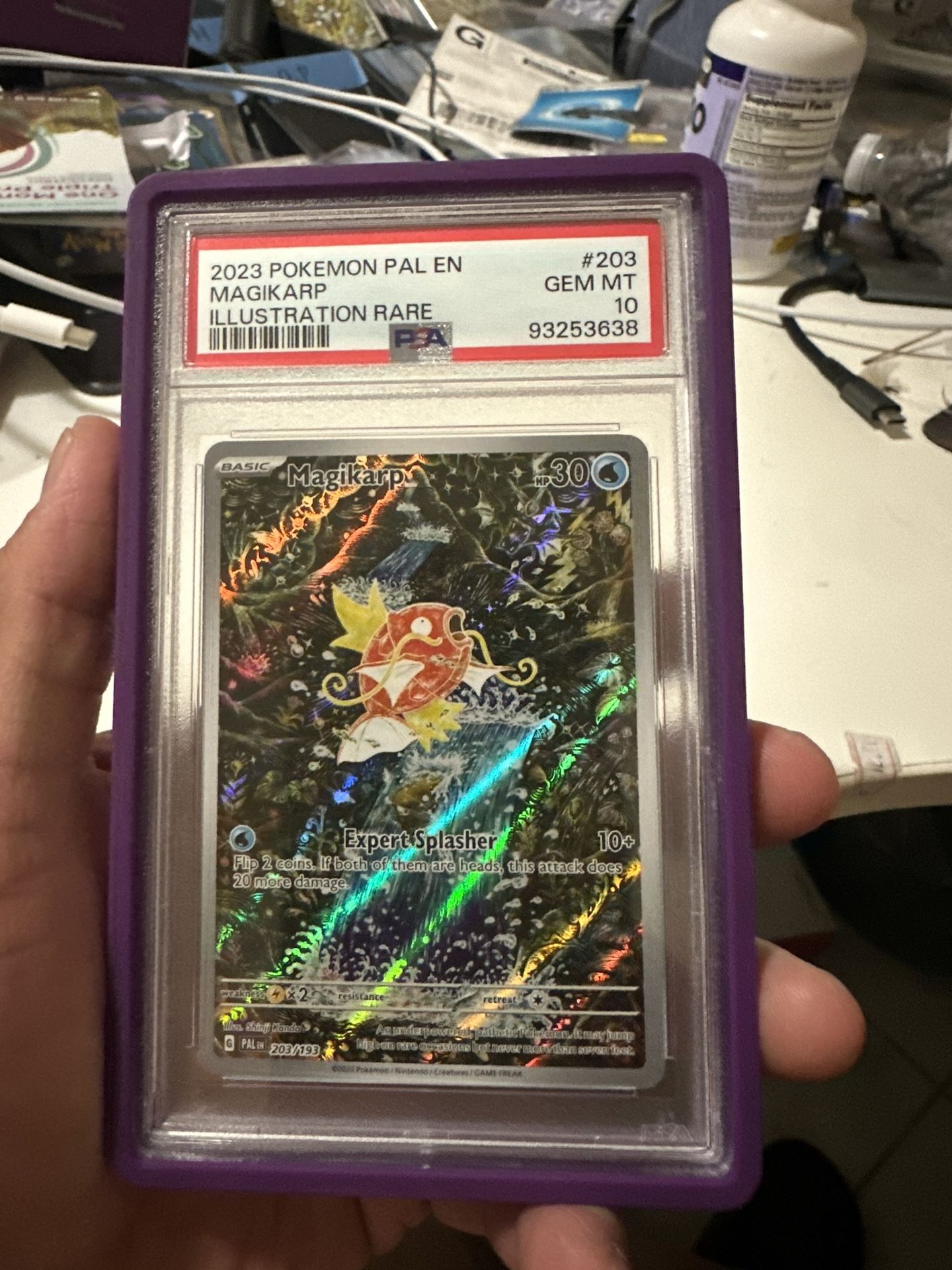 Magikarp Paldea Evolved Psa 10