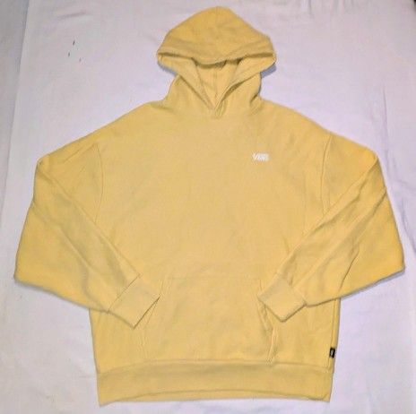 VANS Men’s Comfy Cush Sweats Hoodie Sweatshirt Yellow Size XS