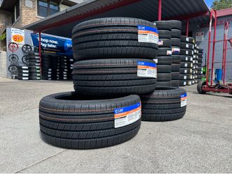 215-55-17 Tires 840 tread wear high mileage warranty 125$ each