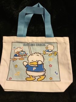 Baker Duck Canvas Tote Bag small
